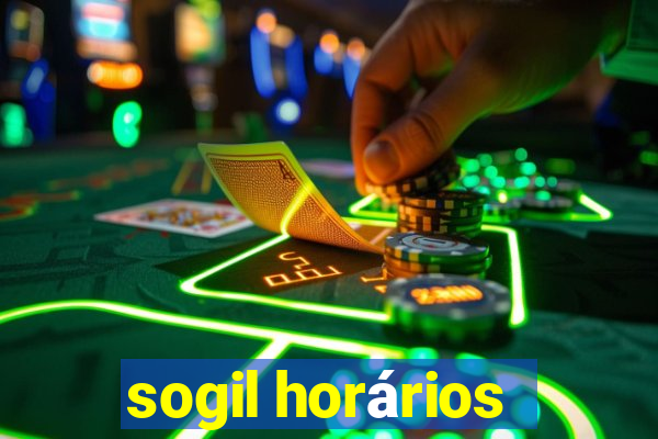 sogil horários