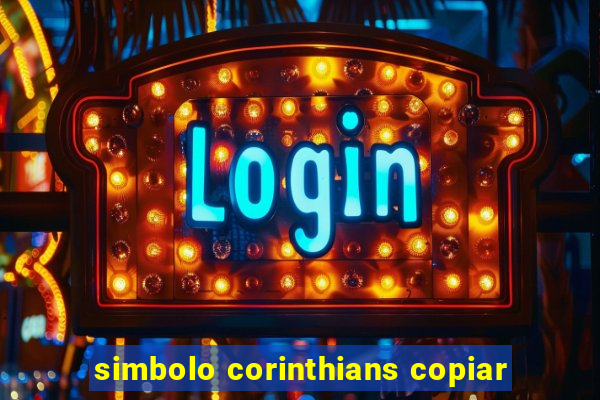 simbolo corinthians copiar