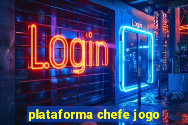 plataforma chefe jogo