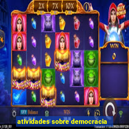 atividades sobre democracia