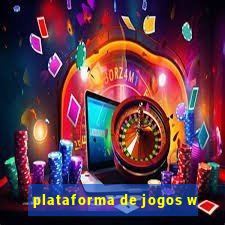 plataforma de jogos w