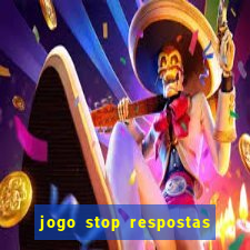 jogo stop respostas de a a z