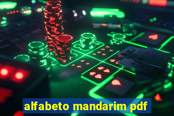 alfabeto mandarim pdf